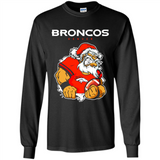 Grumpy Santa Claus Broncos Denver Football Team PINGPONG