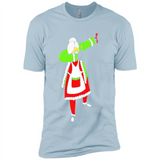 Funny Dabbing Mrs. Santa Claus Christmas Dab - Premium Short Sleeve T-Shirt