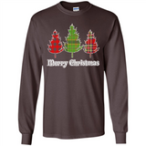Plaid Christmas Tree Shirt Merry Christmas Plaid is Rad