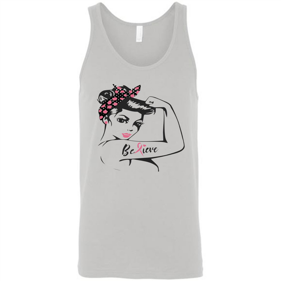 National Breast Cancer Day - Canvas Unisex Tank