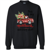 Snoopy This Is My Hallmark Christmas Movies Watching T-Shirt - Sweatshirt