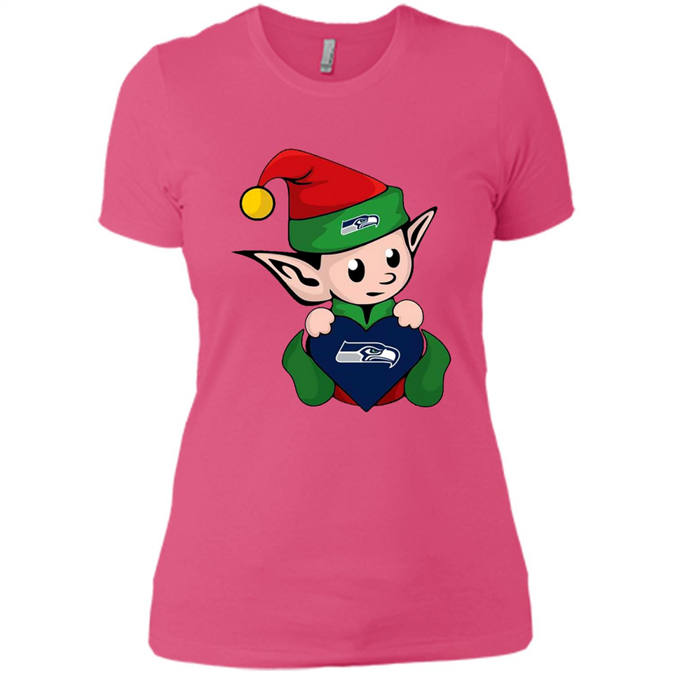 Seattle Seahawks ELF Elves Grinch Santa Claus