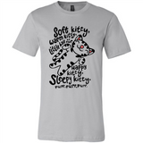 Soft kitty warm kitty little ball of fur - Canvas Unisex T-Shirt