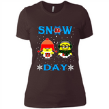 Snow Day Shirt For Cincinnati Bengals Vs Minion Fans pingpong