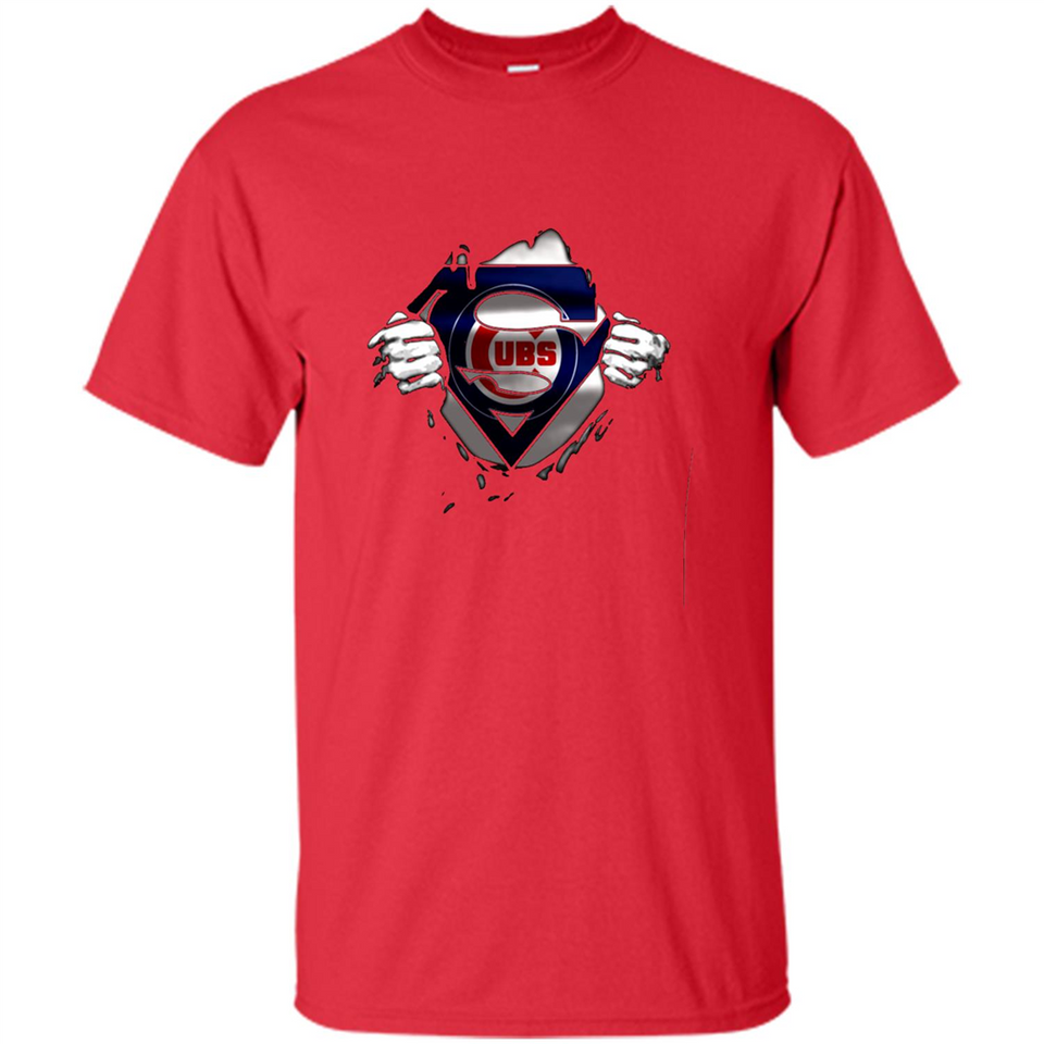 Chicago Cubs And Superman Fans - Shirt