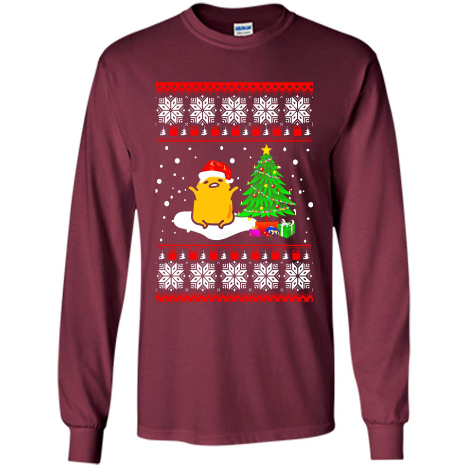 Gudetama Christmas sweater PING PONG