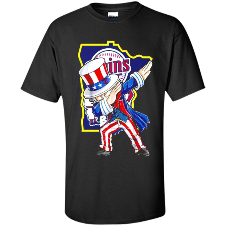 MLB MINNESOTA TWINS UNCLE SAM DABBING INDEPENDENCE DAY