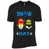 Snow Day Shirt For Kansas City Royals Vs Minion Fans pingpong
