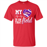 Baltimore Ravens Football My Heart is on that Field - Shirt
