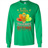 Happy Thanksgiving Turkey Day Colorful Cute
