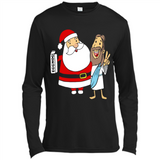 Eggnog Santa And Jesus Christmas