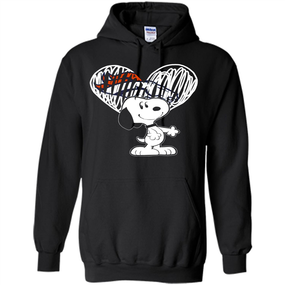I LOVE DENVER BRONCOS SNOOPY IN MY HEART NFL