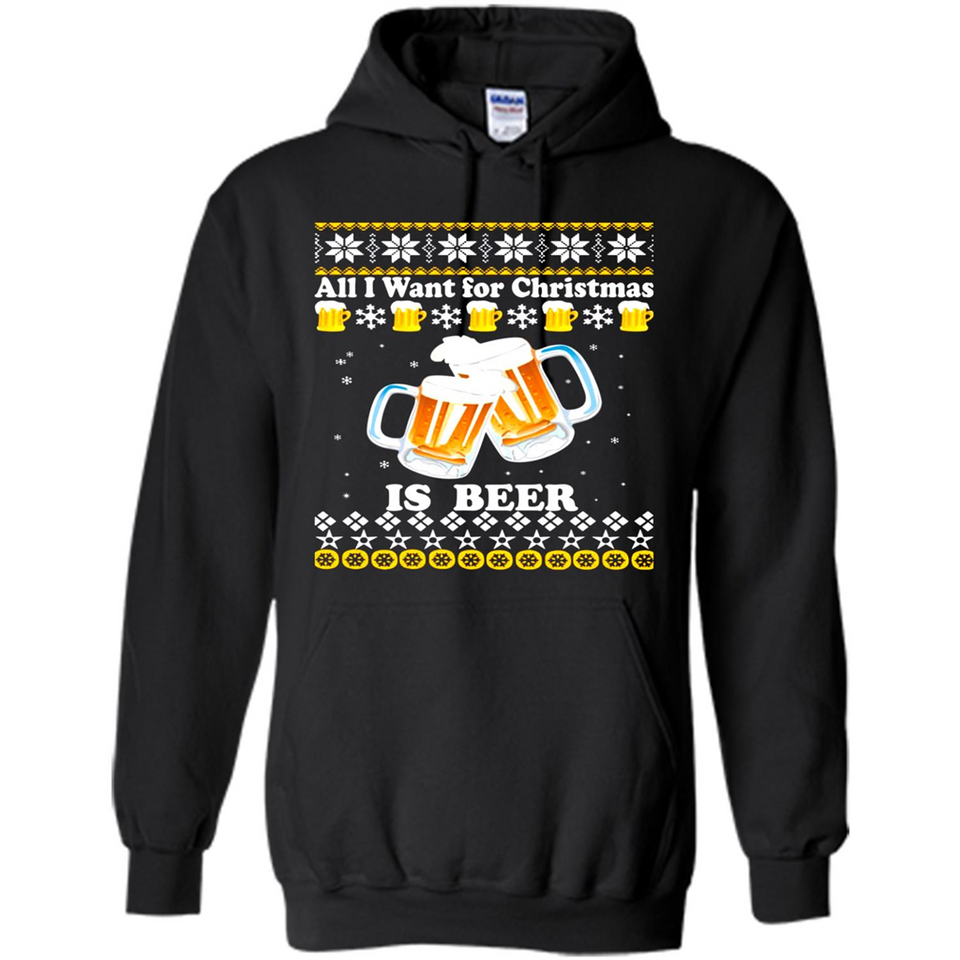 All I want for Christmas is Beer Sweater PINGPONG