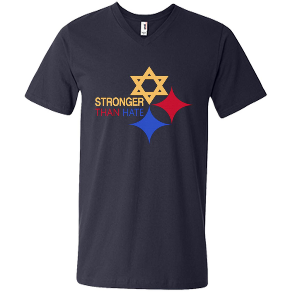 Pittsburgh Stronger Than Hate - Men's V-Neck