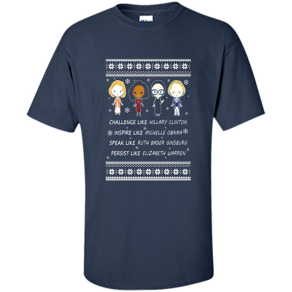 Nasty Women Michelle Hillary Warren Bader Christmas PINGPONG