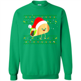 TACO Santa Hat Ugly Christmas shirt Ladies' Boyfriend