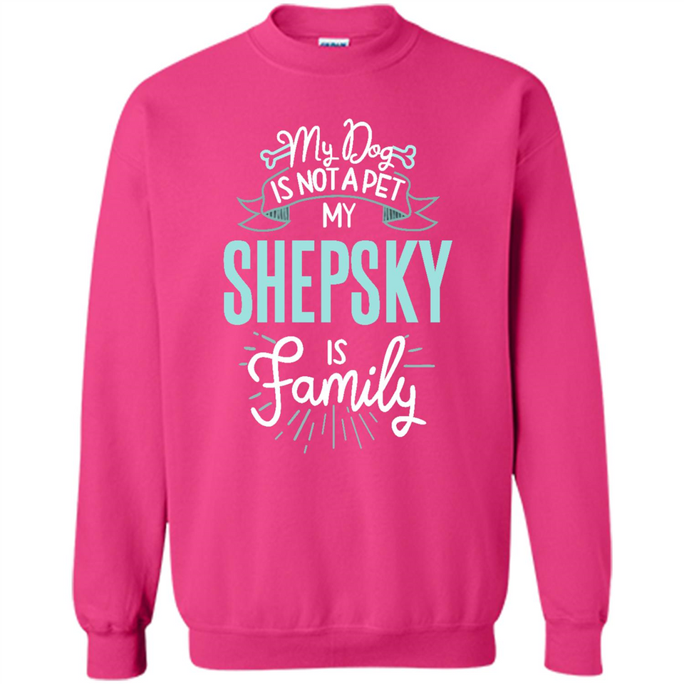 Shepsky Shirt Family Dog