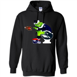 Los Angeles Rams Toilet Grinch Santa Claus Football Fan PINGPONG