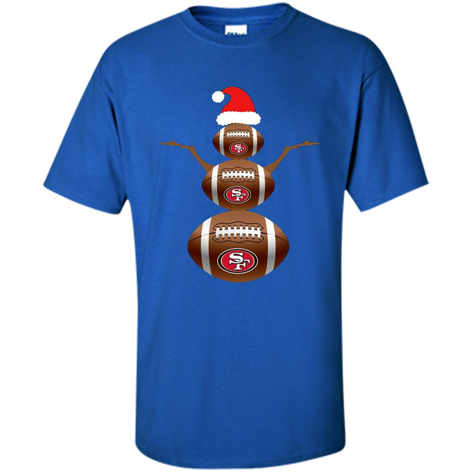 San Francisco 49ers NFL Dabbing Snowman Xmas