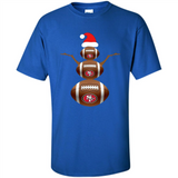 San Francisco 49ers NFL Dabbing Snowman Xmas