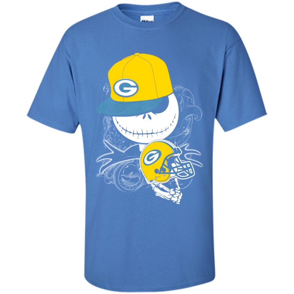 Jack Skellington The Nightmare Before Christmas-Packers Football - Shirt