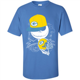 Jack Skellington The Nightmare Before Christmas-Packers Football - Shirt
