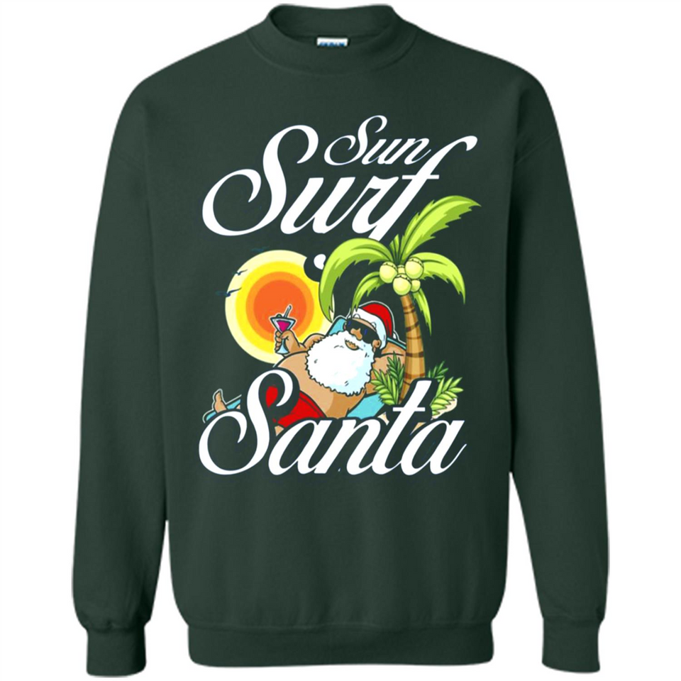 Sun Surf Santa - Sweatshirt