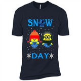 Snow Day Shirt For Memphis Grizzlies Vs Minion Fans pingpong