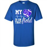 Northwestern Wildcats Football My Heart is on that Field - Shirt