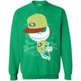 Jack Skellington The Nightmare Before Christmas-49ers Football - Sweatshirt