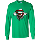 Chicago Bulls And Superman Fans - Long Sleeve T-Shirt