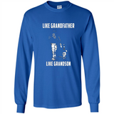 Chicago White Sox GrandFather Like GrandSon - Long Sleeve T-Shirt