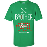 Brother Shirt Buffalo Plaid Family Camping Bear Tee - Shirt