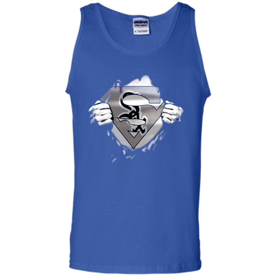 Chicago White Sox And Superman Fans - Tank Top