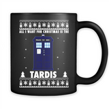 All I Want For Christmas Is The Tardis Ugly PINGPONG