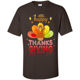 Happy Thanksgiving Turkey Day Colorful Cute