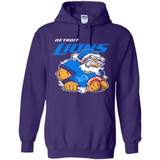 Grumpy Santa Claus Detroit Lions Football Team PINGPONG