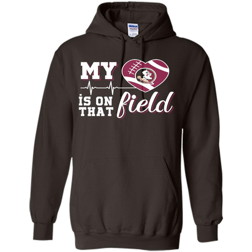 Florida State Seminoles Football My Heart is on that Field - Hoodie