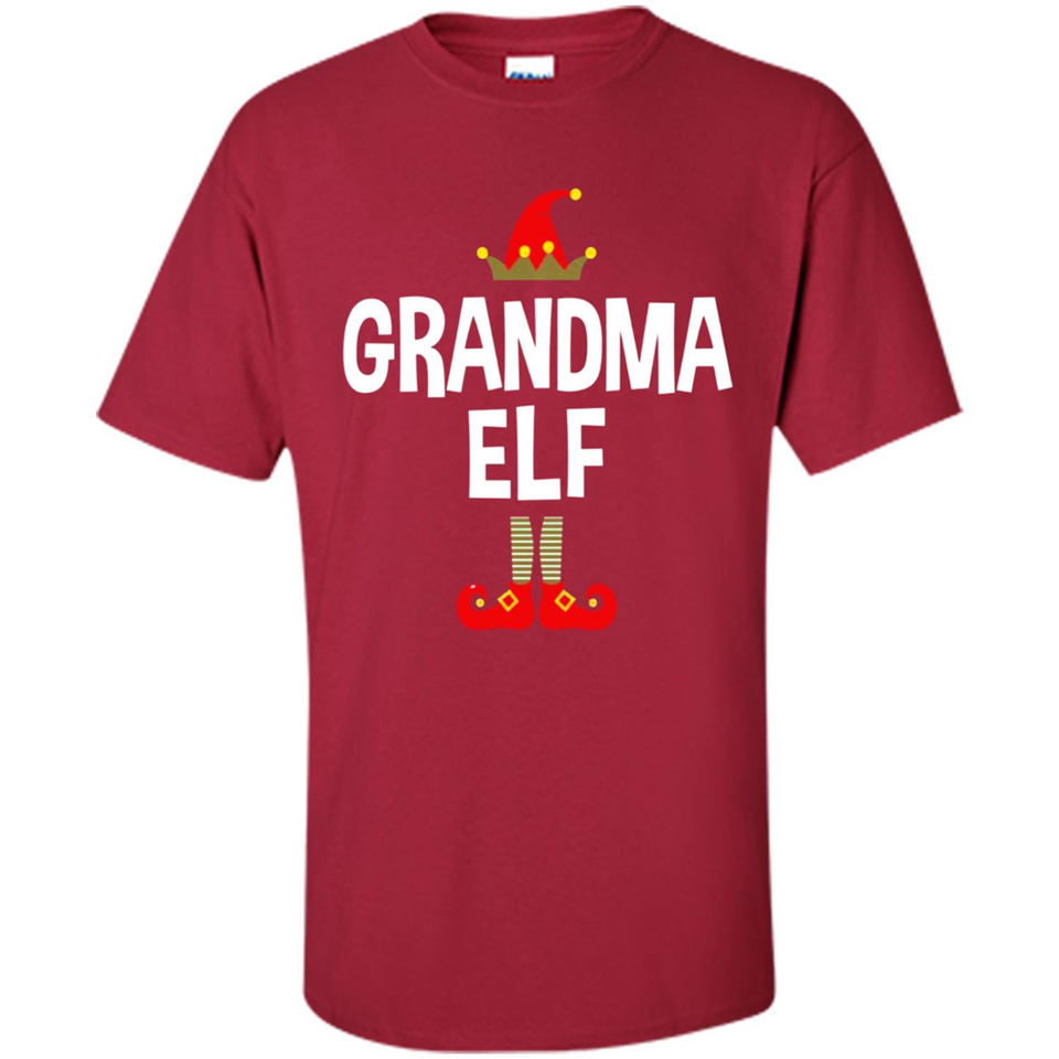 Grandma Elf Shirt -Family Matching Christmas Pajamas - Shirt