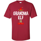 Grandma Elf Shirt -Family Matching Christmas Pajamas - Shirt