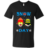 Snow Day Shirt For Cincinnati Bengals Vs Minion Fans pingpong