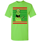 Grinch Nurse Ugly Christmas Sporty T-Shirt PINGPONG - Shirt