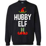 Hubby Elf Shirt - Family Matching Christmas Pajamas - Sweatshirt