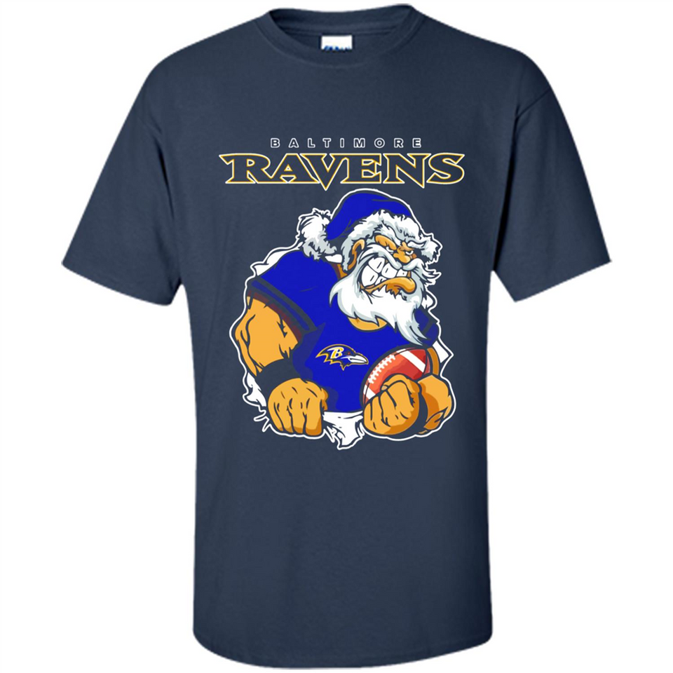 Grumpy Santa Claus Baltimore Ravens Football Team PINGPONG