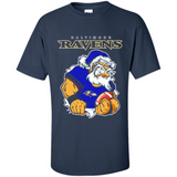 Grumpy Santa Claus Baltimore Ravens Football Team PINGPONG
