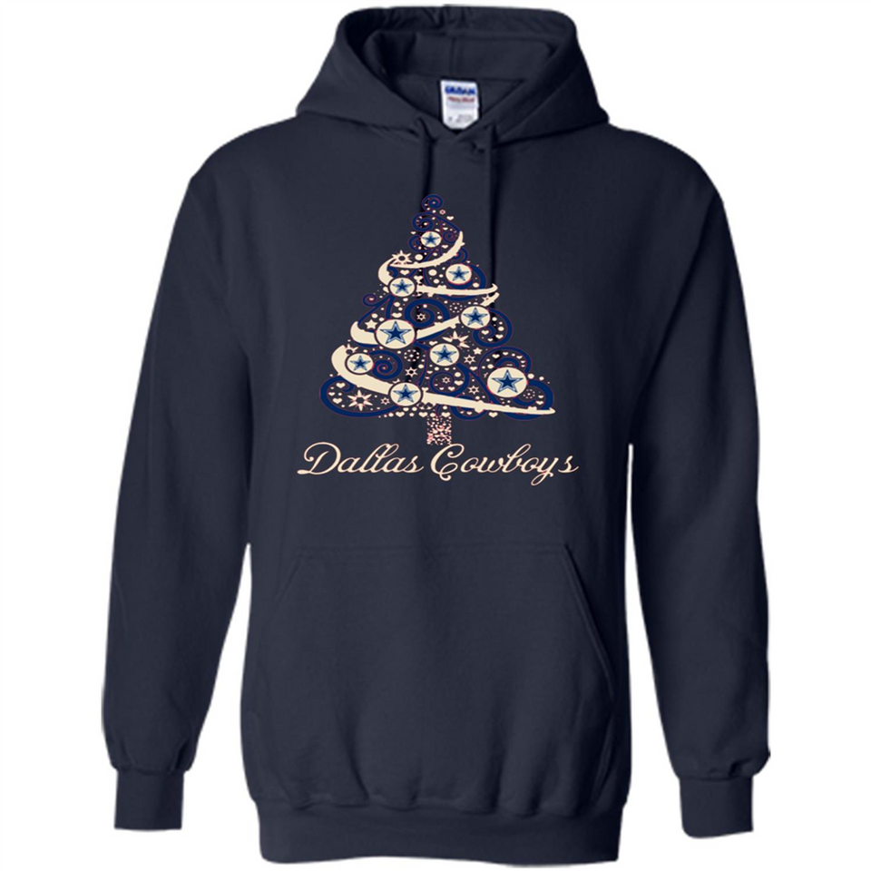 Dallas Cowboys NFL Football Team Logo Christmas Tree T-Shirt - Hoodie