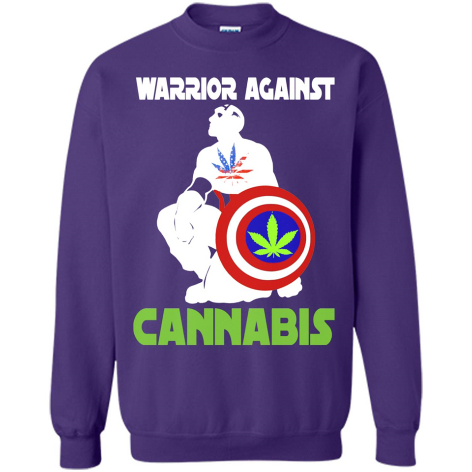 warrior against cannabis - Sweatshirt