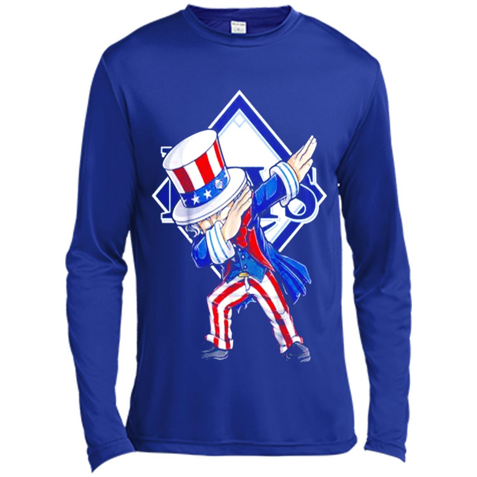 MLB TAMPA BAY RAYS UNCLE SAM DABBING INDEPENDENCE DAY