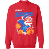 Grumpy Santa Claus Detroit Lions Football Team PINGPONG