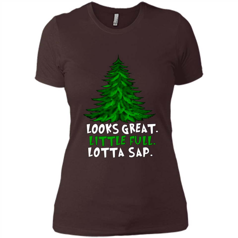 Looks Great Little Full Lotta Sap Funny Christmas PINGPONG